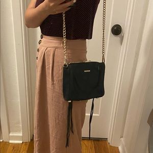 Rebecca mink off dark green crossbody bag